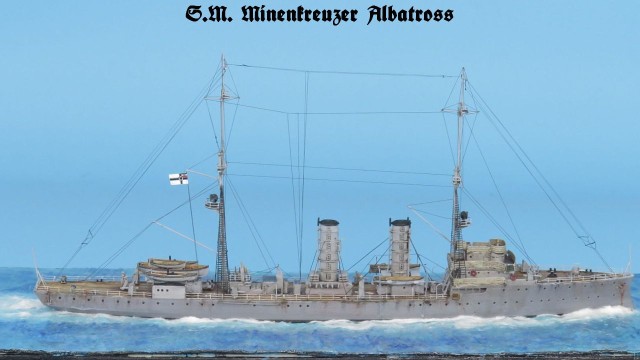 Minenkreuzer SMS Albatross (1/700)