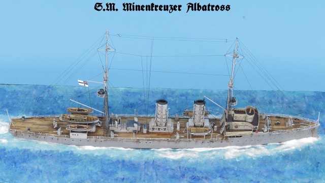 Minenkreuzer SMS Albatross (1/700)