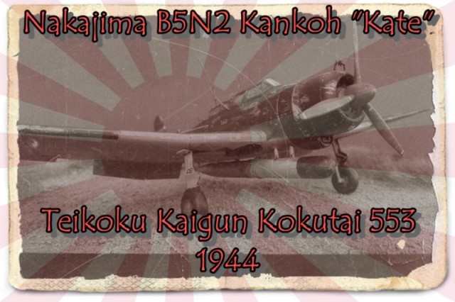 Torpedobomber Nakajima B5N (1/72)