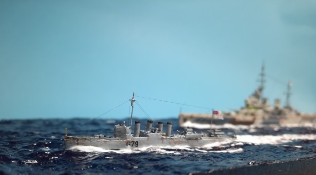 Zerstörer HMS Ripley (1/1200)