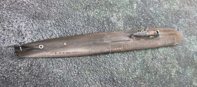 Raketen-Unterwasserkreuzer Kursk (1/700)