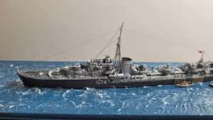 Zerstörer HMS Legion (1/700)