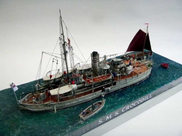 Panzerkanonenboot SMS Crocodill (1/250)