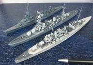 Schwere Kreuzer HMS Berwick, Duquesne und USS Salt Lake City (1/700)