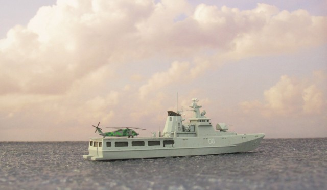 Patrouillenschiff KDB Darussalam (1/700)