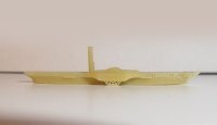 Schaufelradkorvette Hekla Rumpf (1/700)