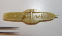 Schaufelradkorvette Hekla Rumpf (1/700)