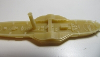 Schaufelradkorvette Hekla Rumpf (1/700)