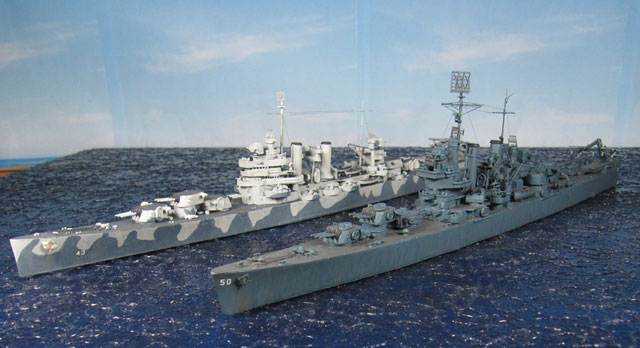 USS Helena und USS Nashville