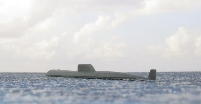 Raketen-U-Boot K-458 (1/700)