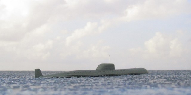 Raketen-U-Boot K-458 (1/700)