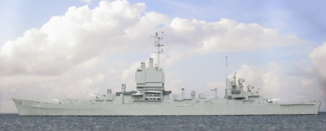 Lenkwaffenkreuzer USS Long Beach (1/700)