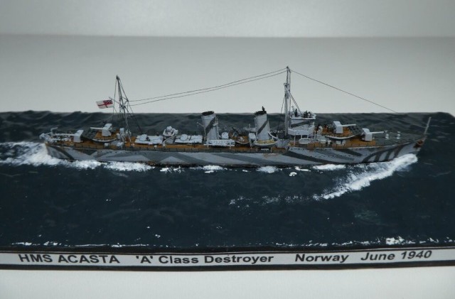 Zerstörer HMS Acasta (1/700)