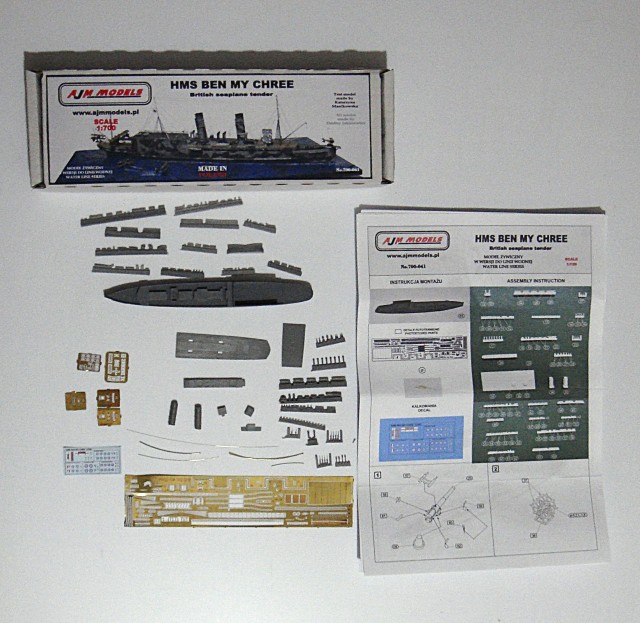 Flugzeugträger HMS Ben-my-Chree (1/700)