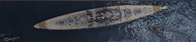Schlachtschiff Bismarck (1/700)
