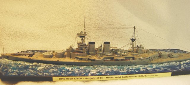 HMS Hood 1/600 von Paul Neuhaus