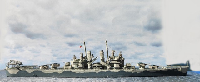Leichter Kreuzer USS Cleveland (1/700)