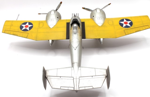 Jagdflugzeug Grumman XF-5F Skyrocket (1/48)