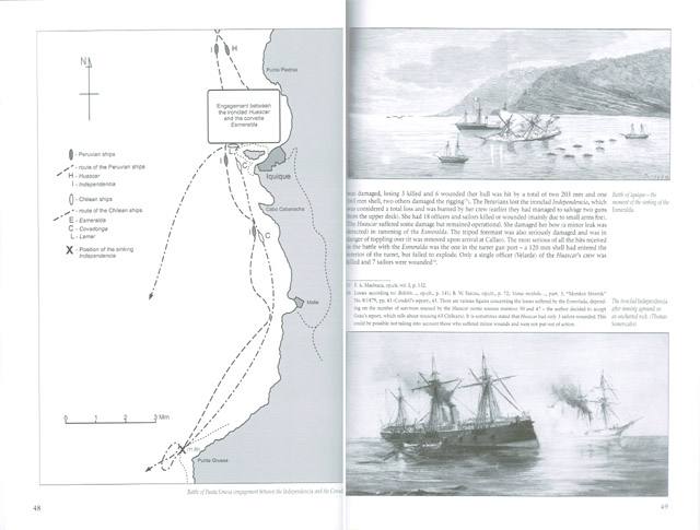 The Naval War of the Pacific Beispielseite Schlacht von Iquique