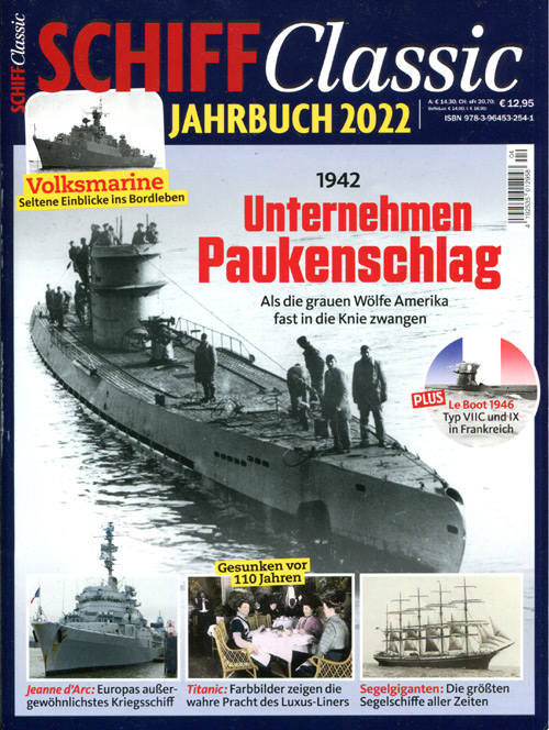 Schiff Classic Jahrbuch 2022 Titelseite