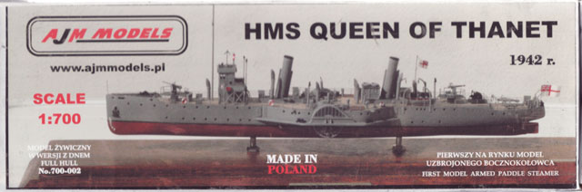 Deckelbild HMS Queen of Thanet (1/700)