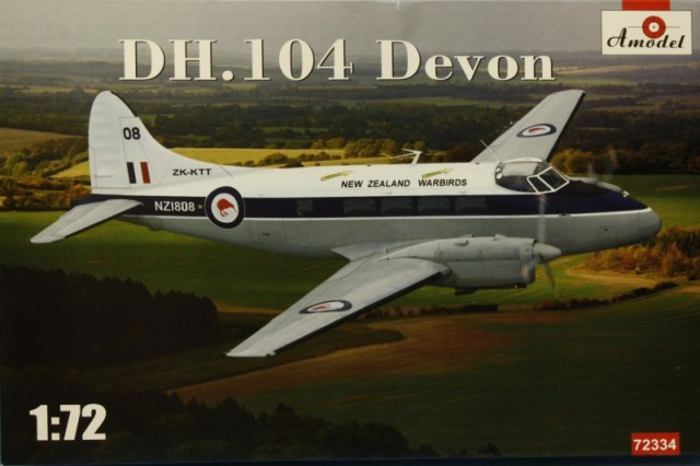 de Havilland D.H. 104 Devon Deckelbild