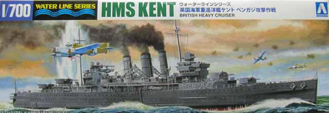 HMS Kent Deckelbild