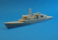 HMS Arrow Rumpf und Aufbauten