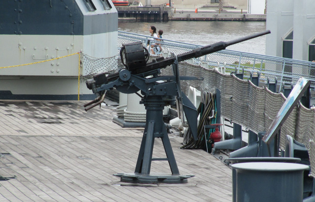 20 mm Oerlikon auf USS North Carolina
