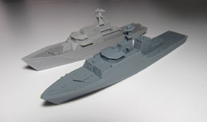 Patrouillenschiffe HMS Tamar und Tyne