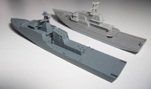 Patrouillenschiffe HMS Tamar und Tyne