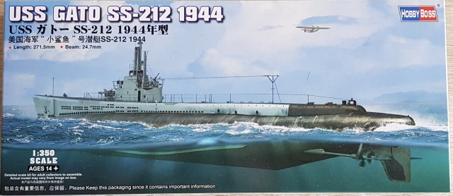 U-Boot USS Gato Deckelbild
