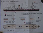 Loose Cannon: SS Californian 1/700