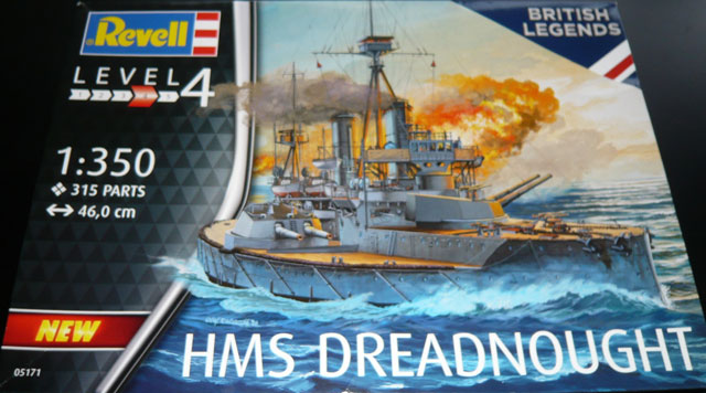 Schlachtschiff HMS Dreadnought Deckelbild