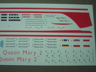 Revell: Queen Mary 2, 1/700