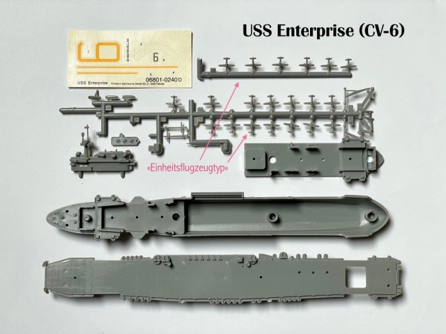 USS Enteprise Teile