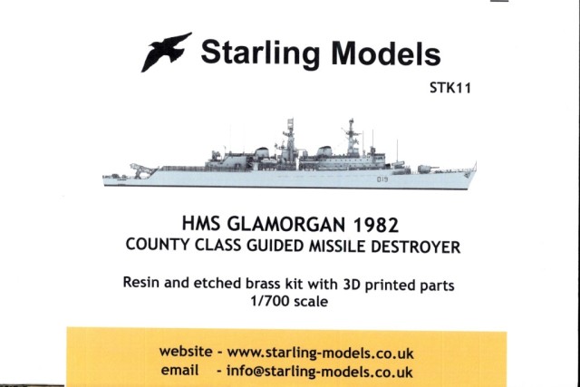 Lenkwaffenzerstörer HMS Glamorgan Deckelbild