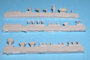 Lenkwaffenzerstörer HMS Glamorgan Resinteile