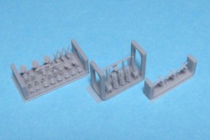 Lenkwaffenzerstörer HMS Glamorgan 3D-gedruckte Teile