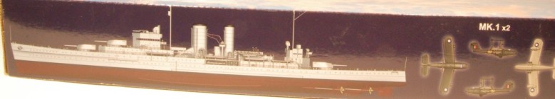 HMS Exeter Schachtel