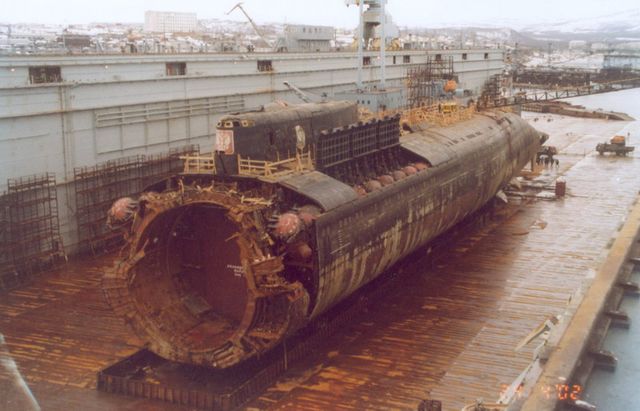 Wrack der Kursk