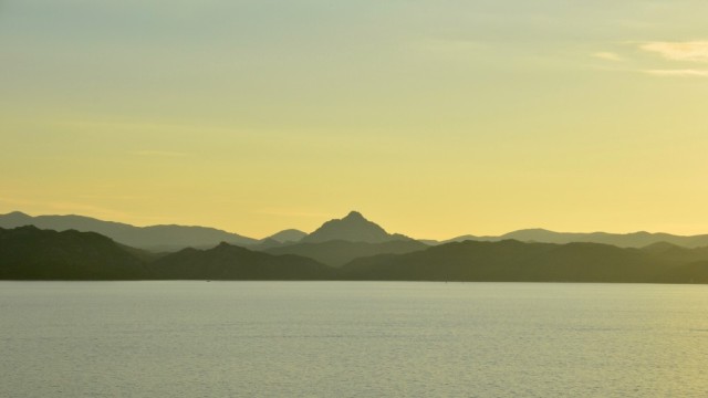 Sonnenuntergang auf Korsika (Foto Wilfred Grab)