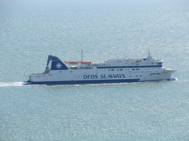 Fähre Deal Seaways bei Dover (Foto Lars)