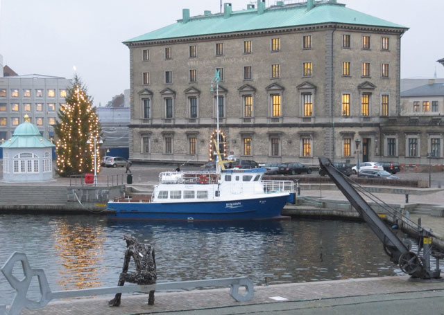 Weihnachten Hafen von Kopenhagen