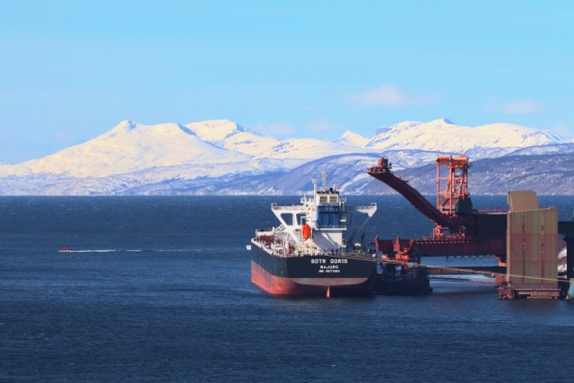 Erzverladung in Narvik (Foto Lutz Fuhrmann)